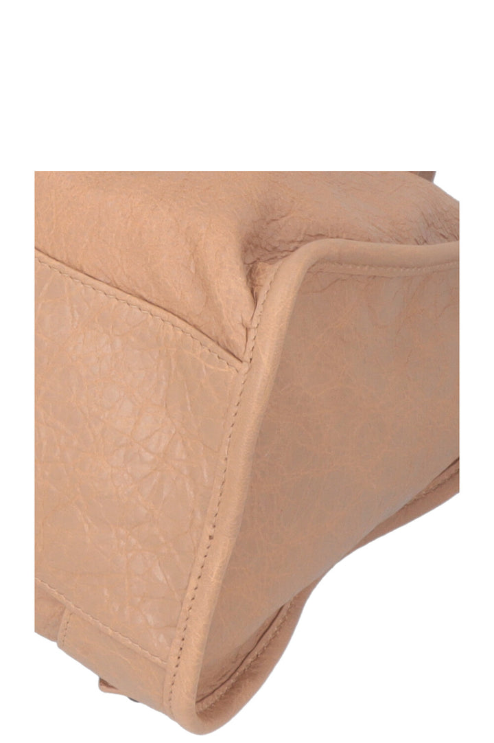 BALENCIAGA Medium City bag Leather Beige