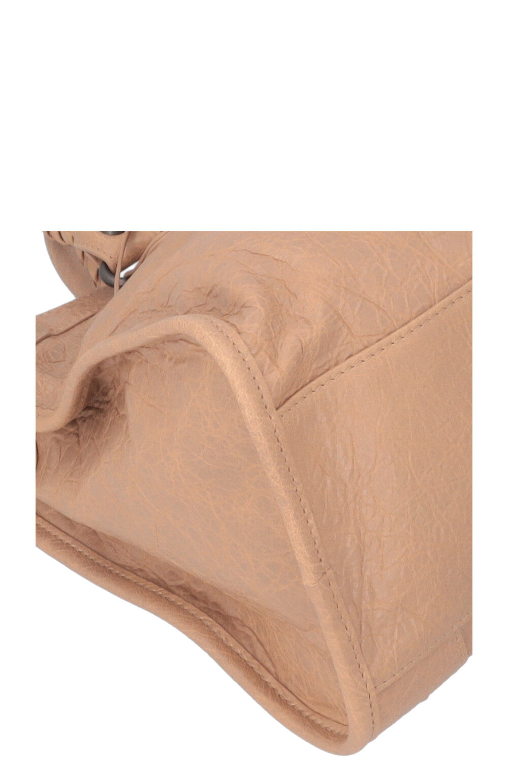 BALENCIAGA Medium City bag Leather Beige