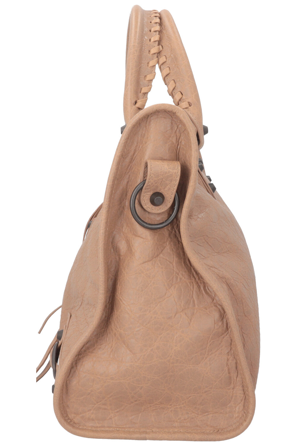 BALENCIAGA Medium City bag Leather Beige