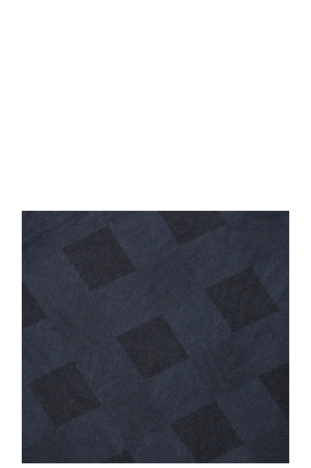 CHRISTIAN DIOR Triangle Scarf Cashmere Blue Black