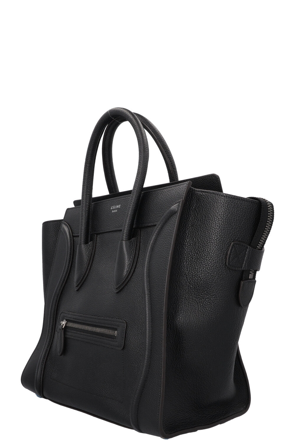 CELINE Mini Luggage Tote Bag Black