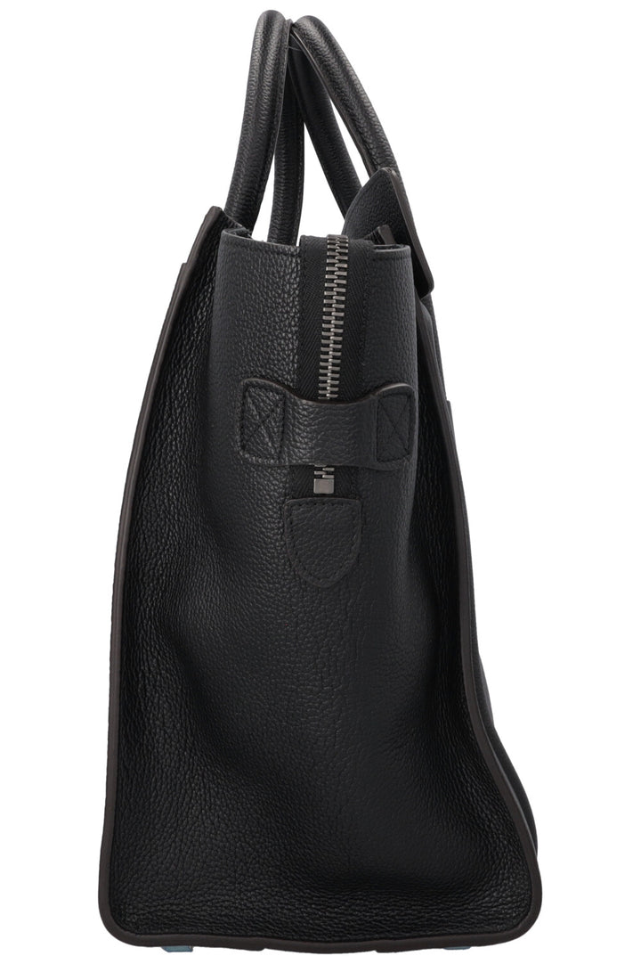 CELINE Mini Luggage Tote Bag Black