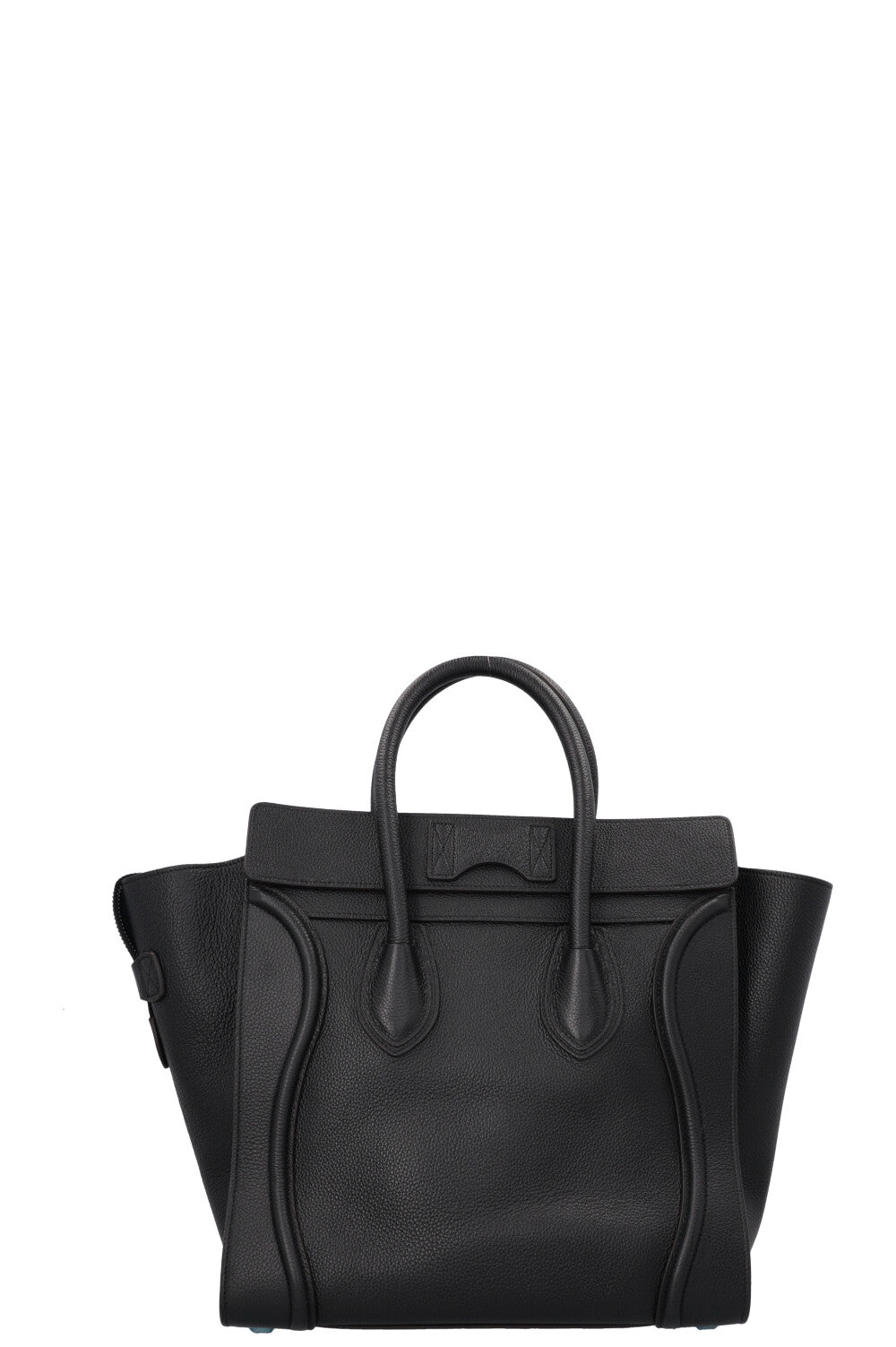 CELINE Mini Luggage Tote Bag Black