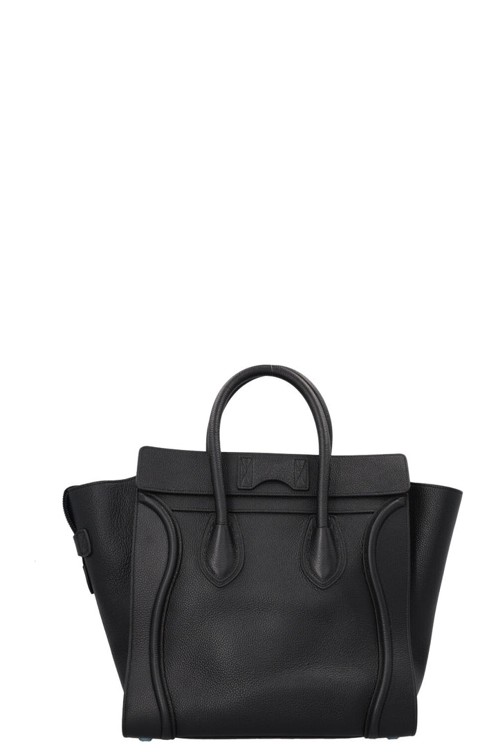 CELINE Mini Luggage Tote Bag Black