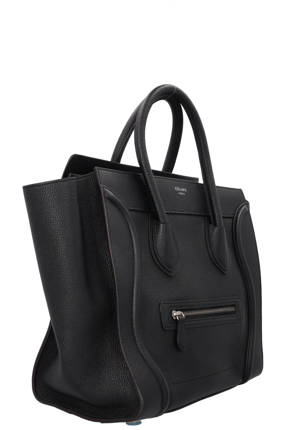 CELINE Mini Luggage Tote Bag Black