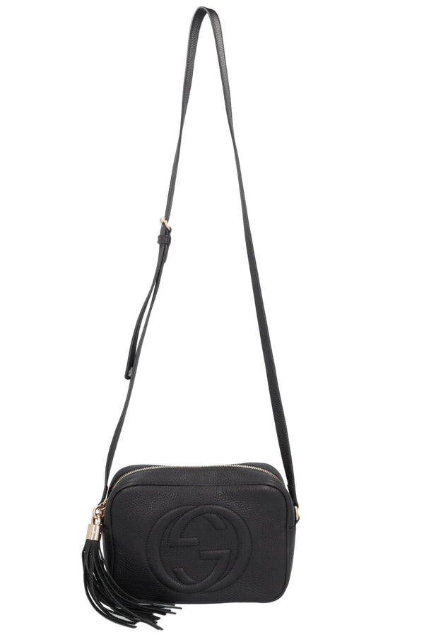 Sac GUCCI Soho Disco en cuir noir