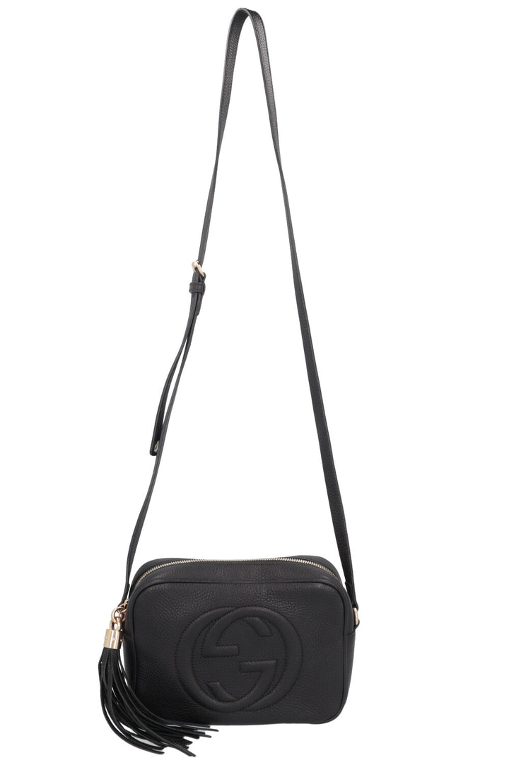 Sac GUCCI Soho Disco en cuir noir