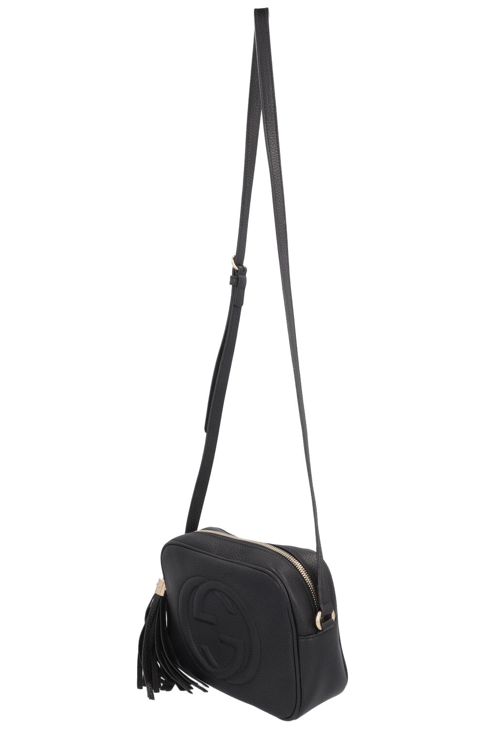 Sac GUCCI Soho Disco en cuir noir