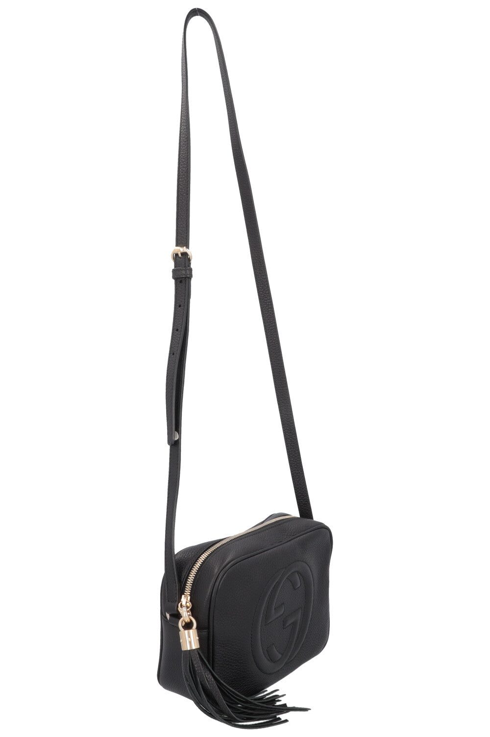 Sac GUCCI Soho Disco en cuir noir