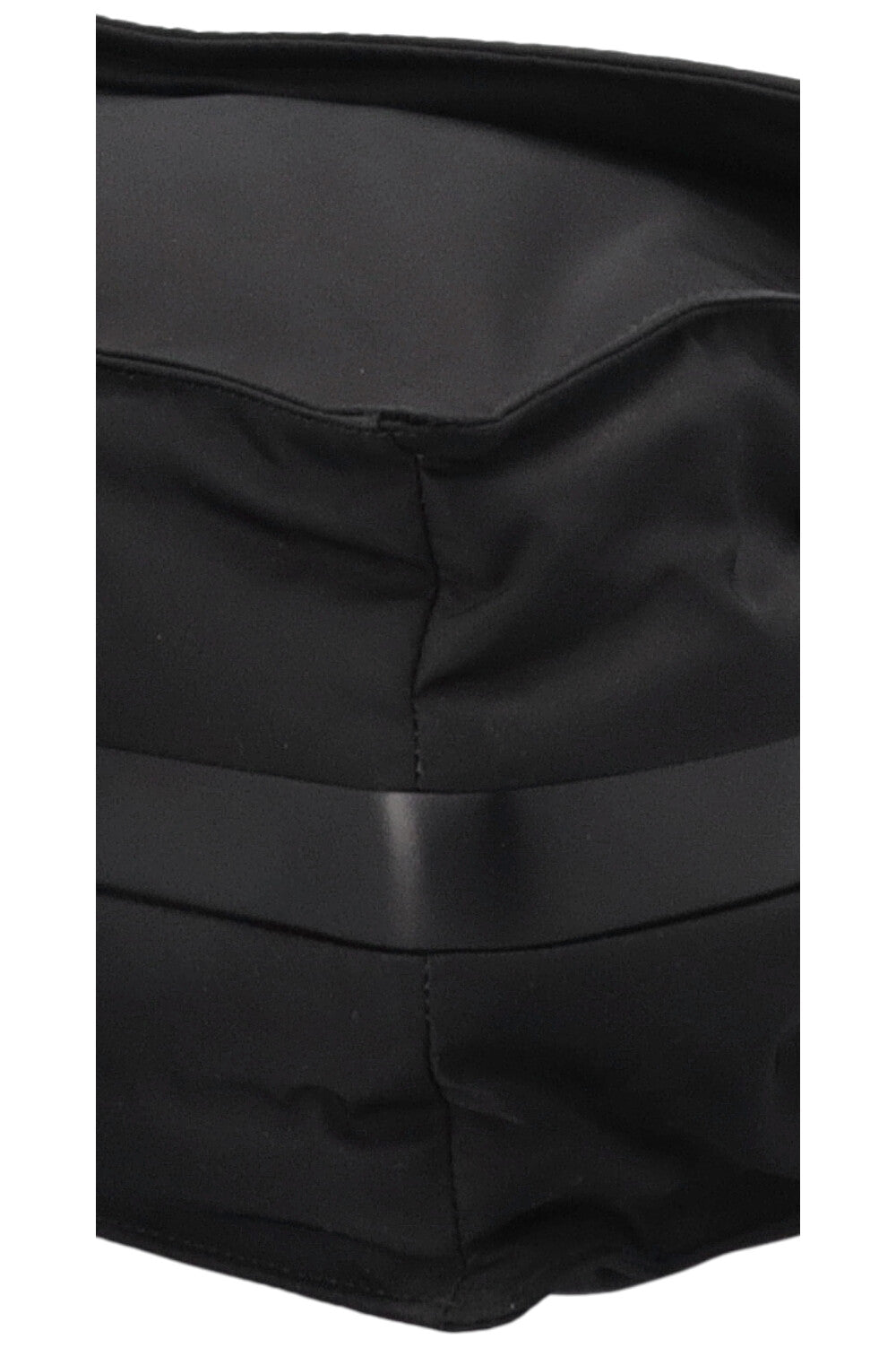 PRADA Large Traveler Padded Shoulder Bag Nylon Black