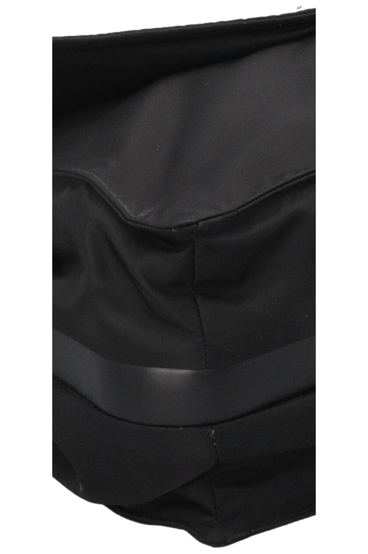 PRADA Large Traveler Padded Shoulder Bag Nylon Black