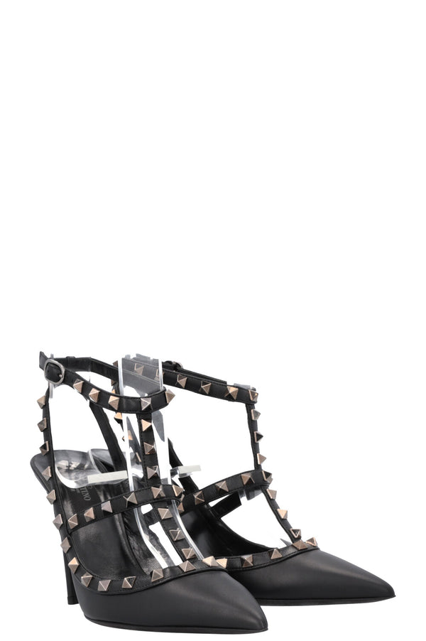 VALENTINO Rockstud Heels Black