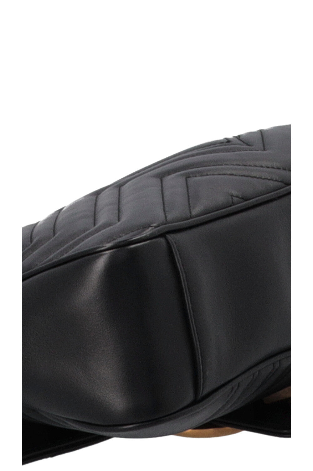 GUCCI Large Marmont Bag Leather Black