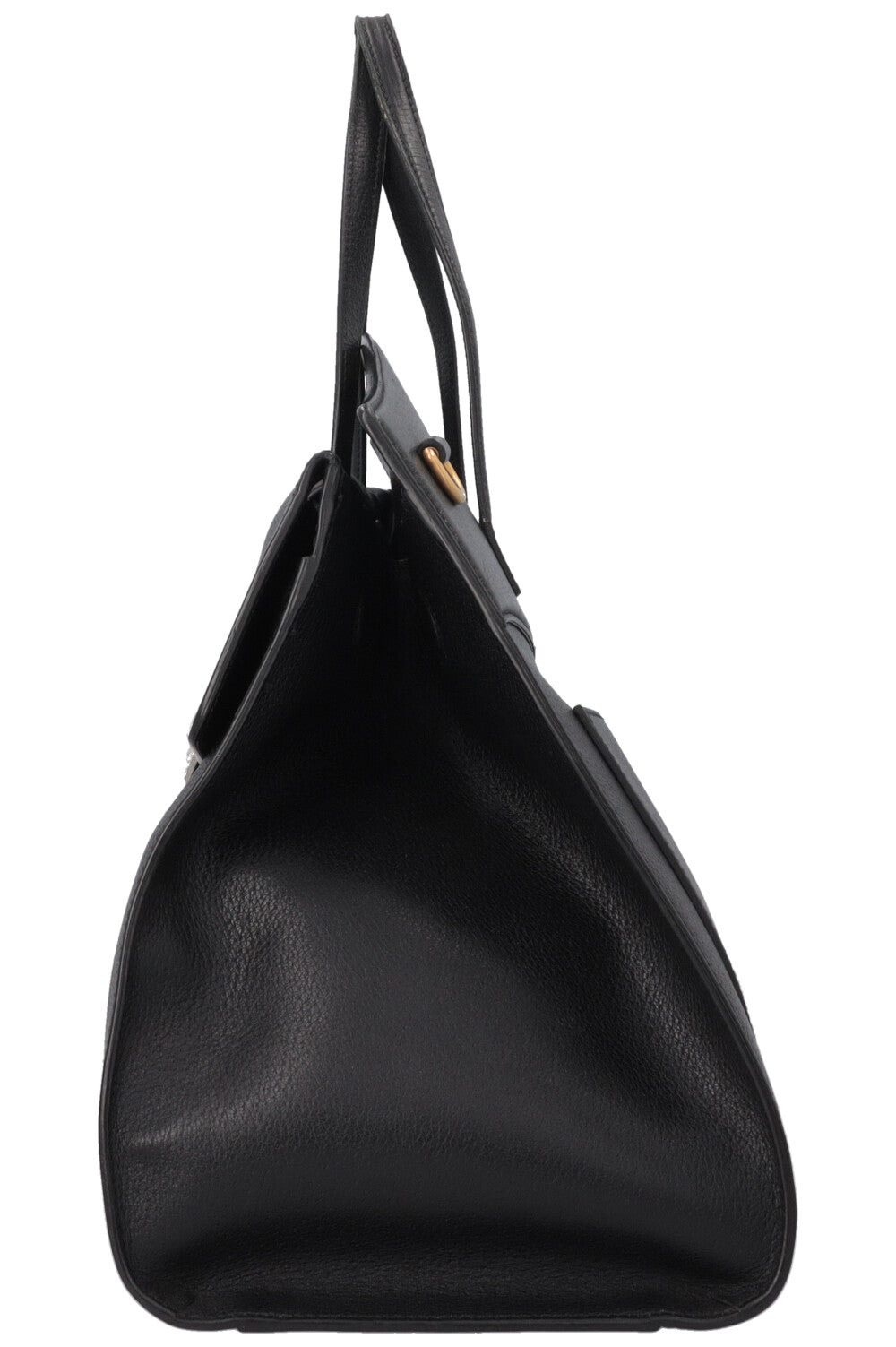 GUCCI Totem Top Handle Bag Leather Black
