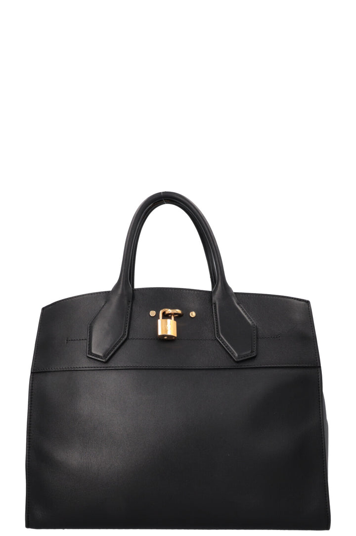 LOUIS VUITTON Steamer GM Cuir Noir