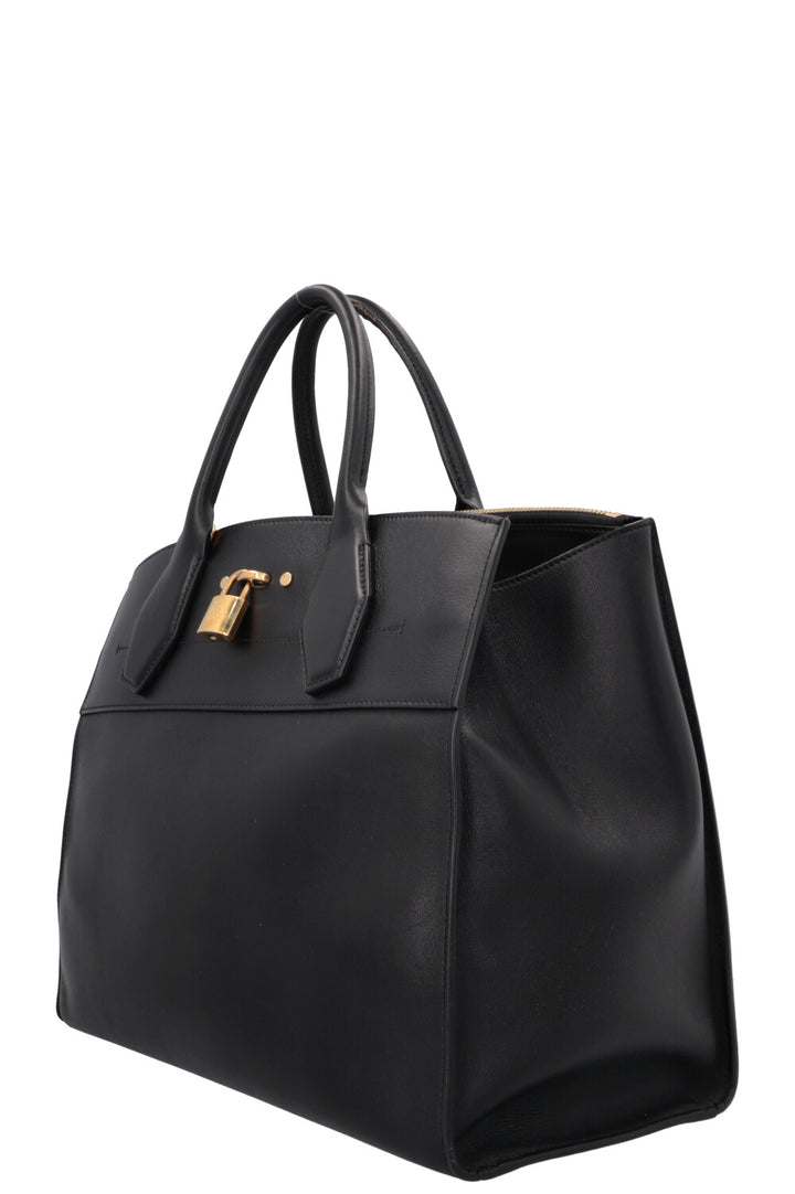 LOUIS VUITTON Steamer GM Cuir Noir