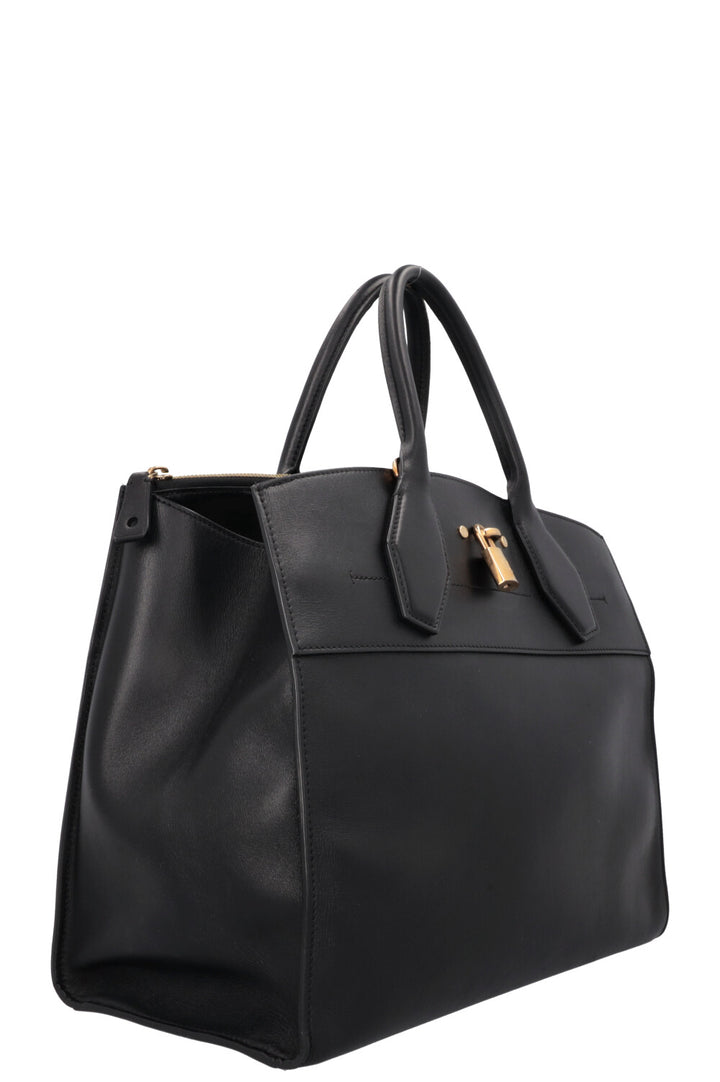 LOUIS VUITTON Steamer GM Cuir Noir