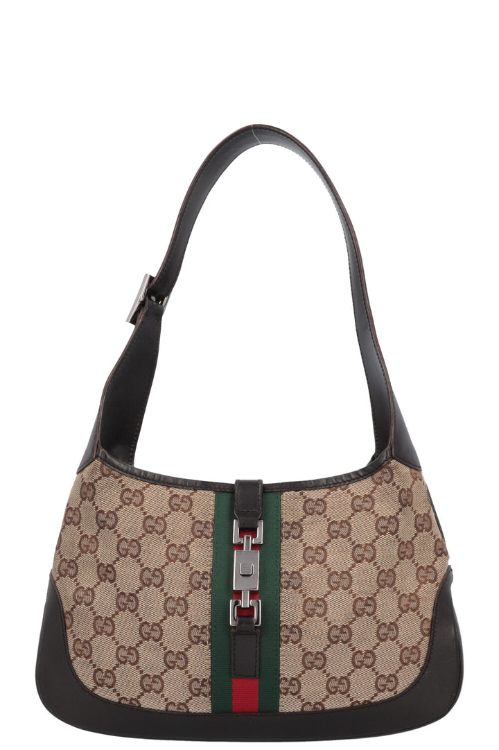 GUCCI Supreme GG Vintage Jackie Hobo Bag