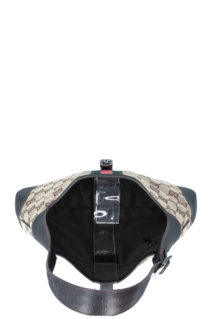 GUCCI Supreme GG Vintage Jackie Hobo Bag