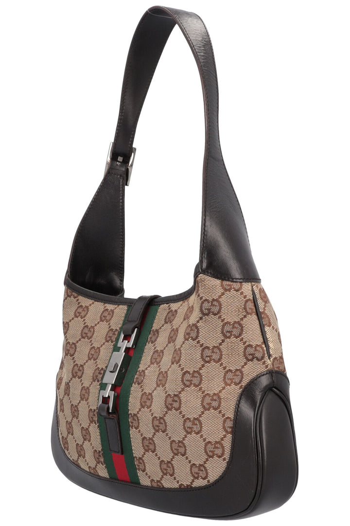 GUCCI Supreme GG Vintage Jackie Hobo Bag