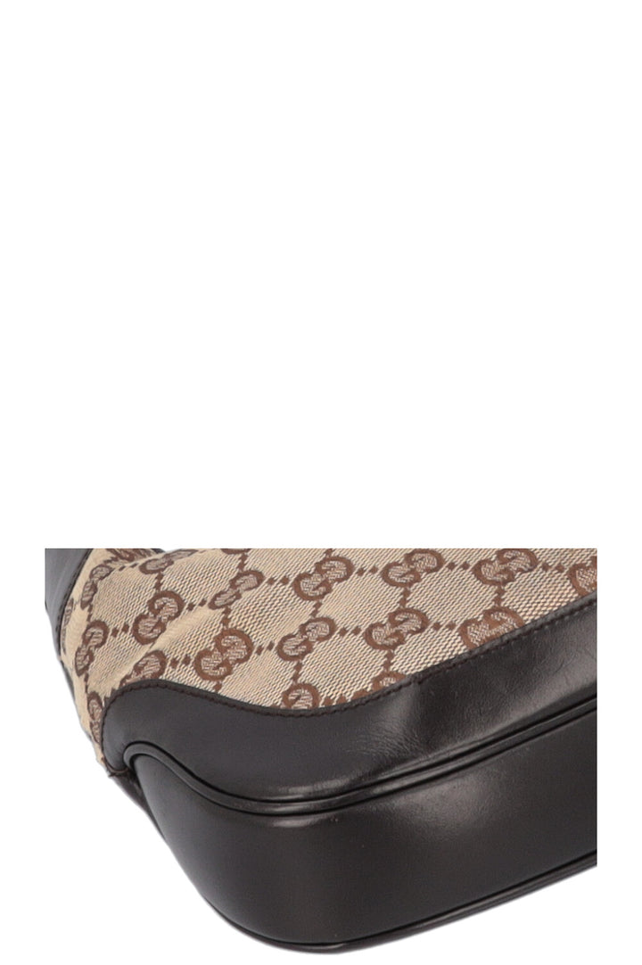 GUCCI Supreme GG Vintage Jackie Hobo Bag