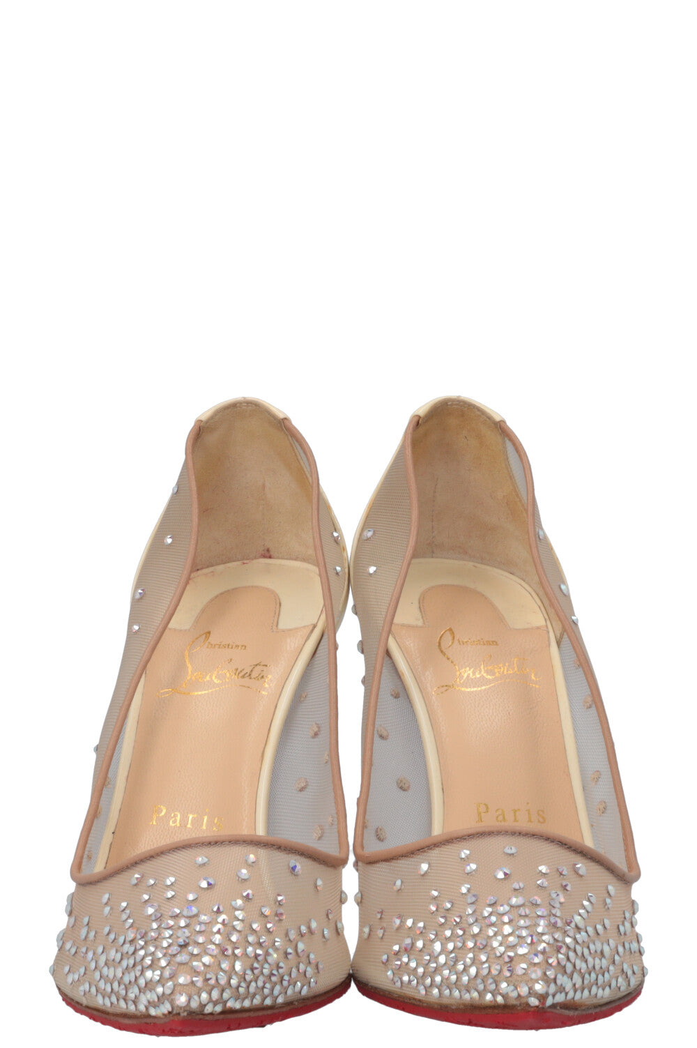 CHRISTIAN LOUBOUTIN Follies Strass 100 Mesh Crystals