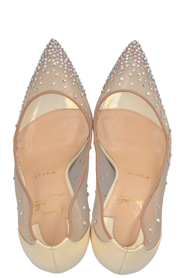 CHRISTIAN LOUBOUTIN Follies Strass 100 Mesh Crystals