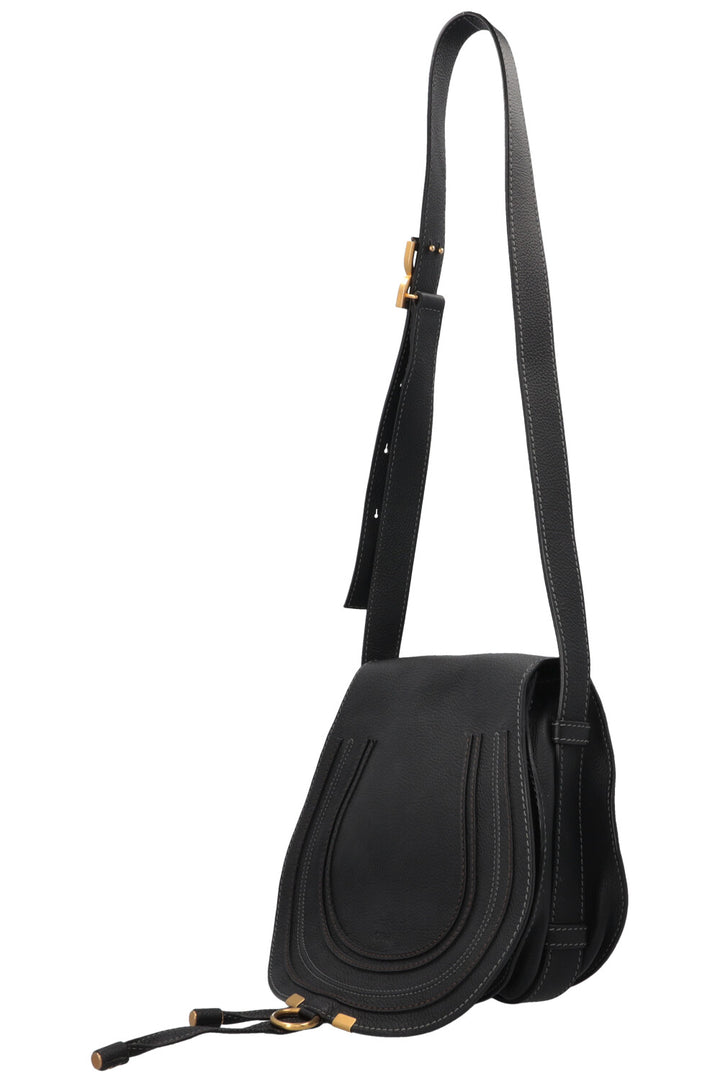CHLOÉ Marcie Satchel Bag Black