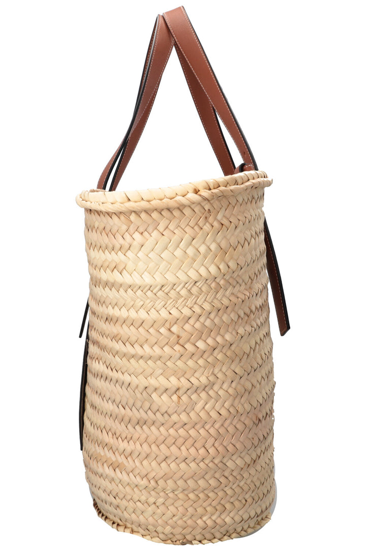 LOEWE Tote Bag Anagram Raffia Large Tan