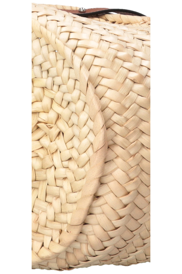 LOEWE Tote Bag Anagram Raffia Large Tan