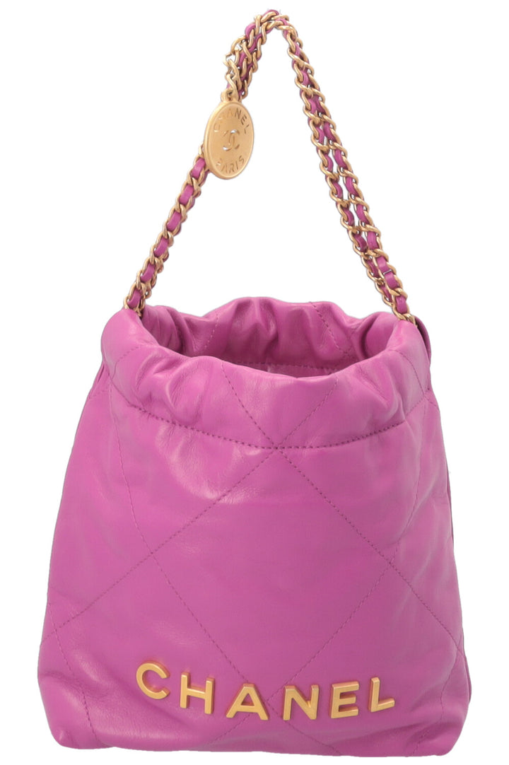 CHANEL 22 Bag Mini Fuchsia