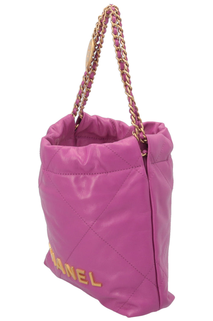 CHANEL 22 Bag Mini Fuchsia