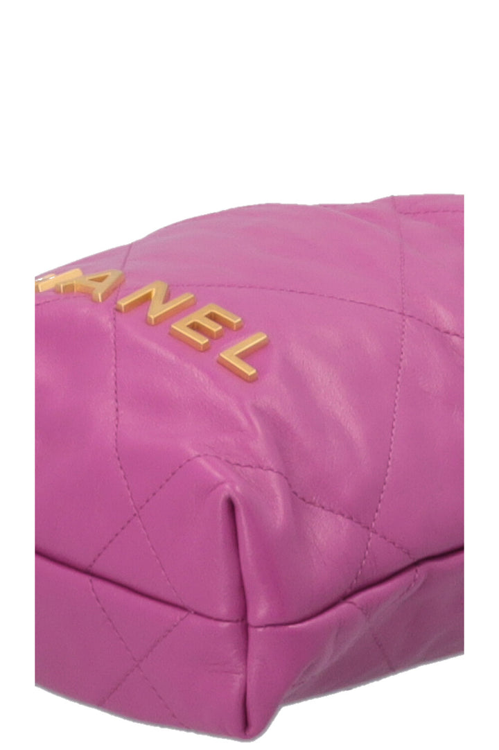 CHANEL 22 Bag Mini Fuchsia