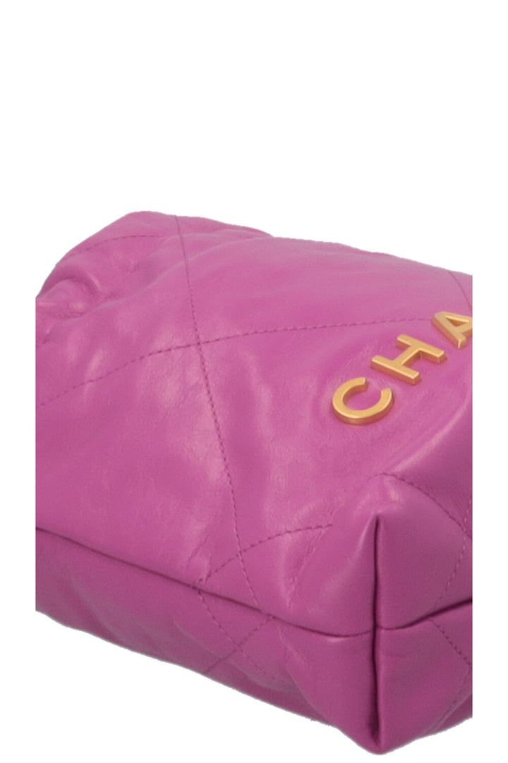 CHANEL 22 Bag Mini Fuchsia