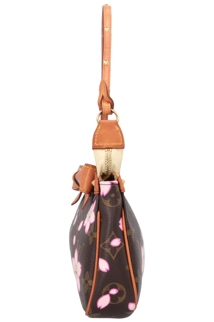 LOUIS VUITTON Pochette Murakami Cherry Blossom