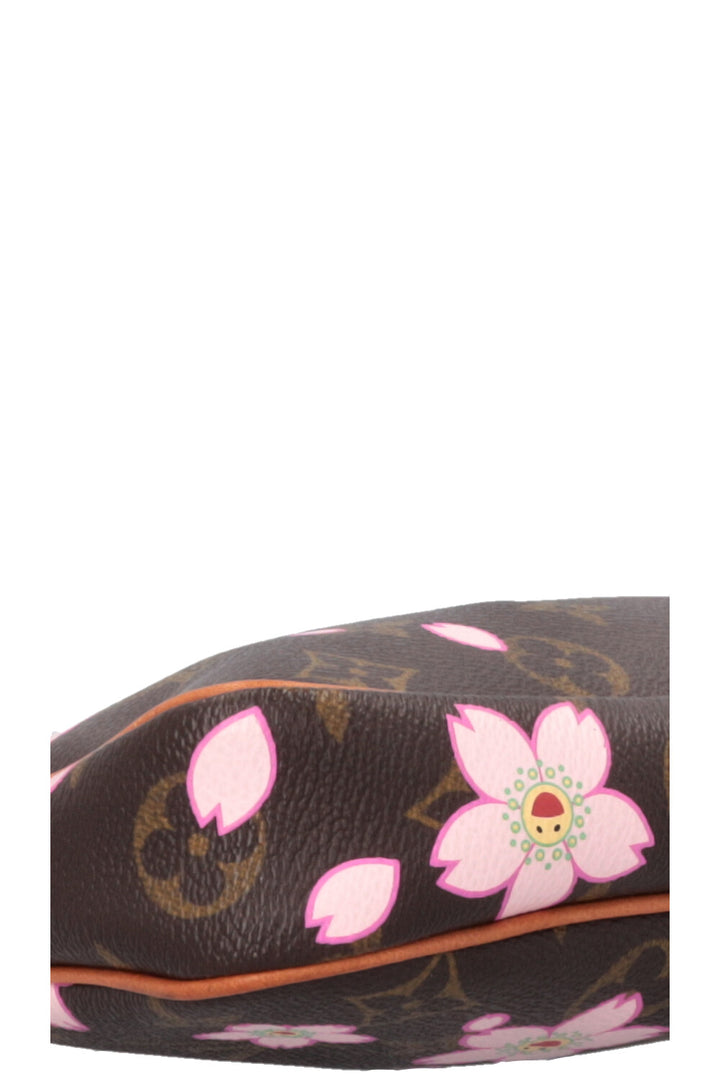 LOUIS VUITTON Pochette Murakami Cherry Blossom