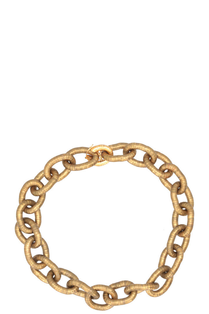 YSL Vintage Chain Necklace Gold