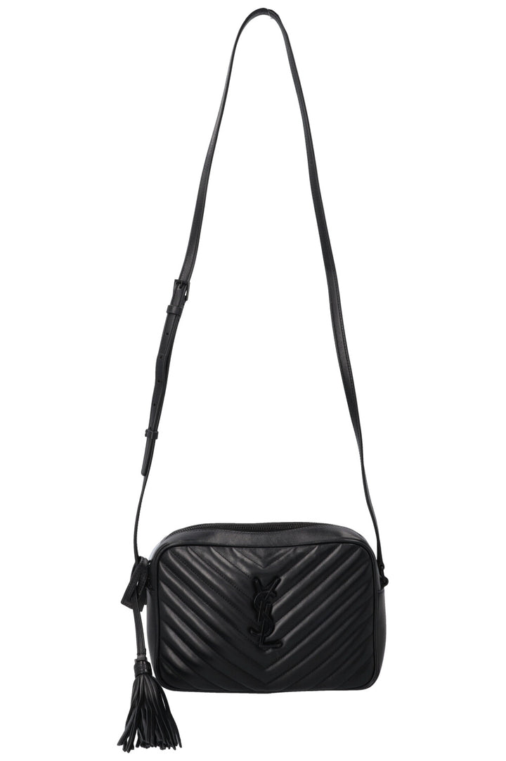 SAINT LAURENT Lou Camera Bag Black