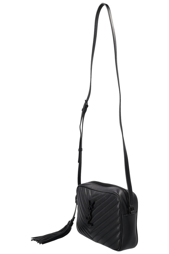 SAINT LAURENT Lou Camera Bag Black