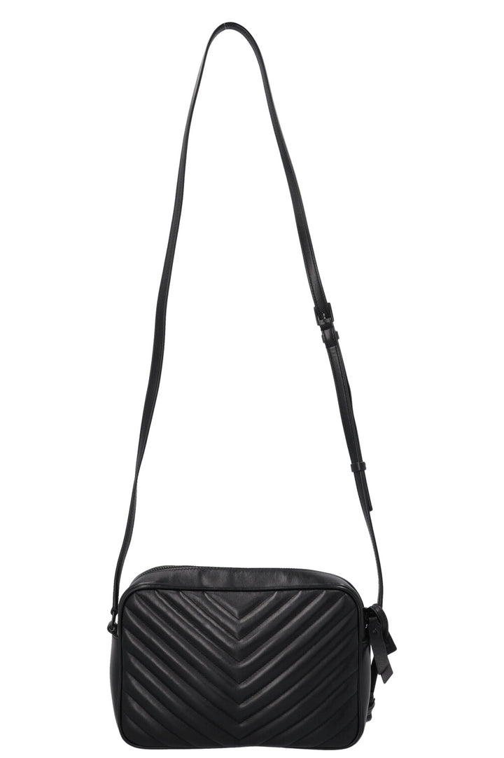 SAINT LAURENT Lou Camera Bag Black