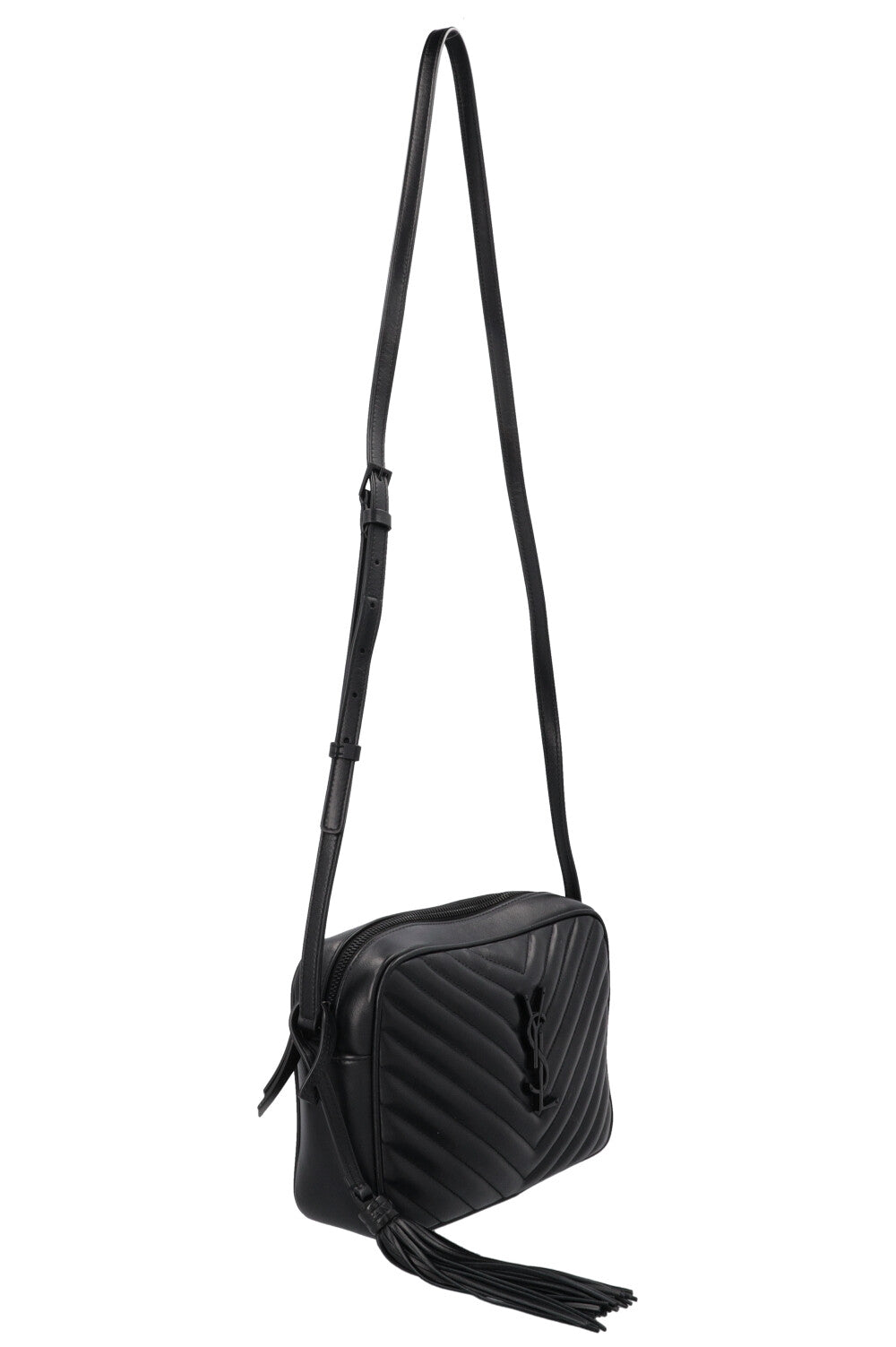SAINT LAURENT Lou Camera Bag Black