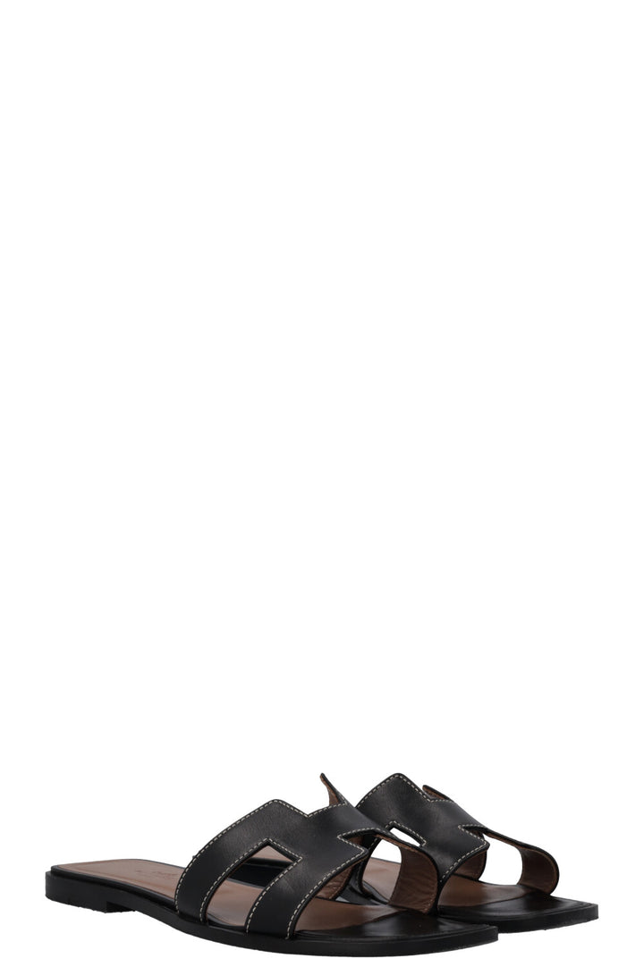 HERMÈS Oran Flats Black