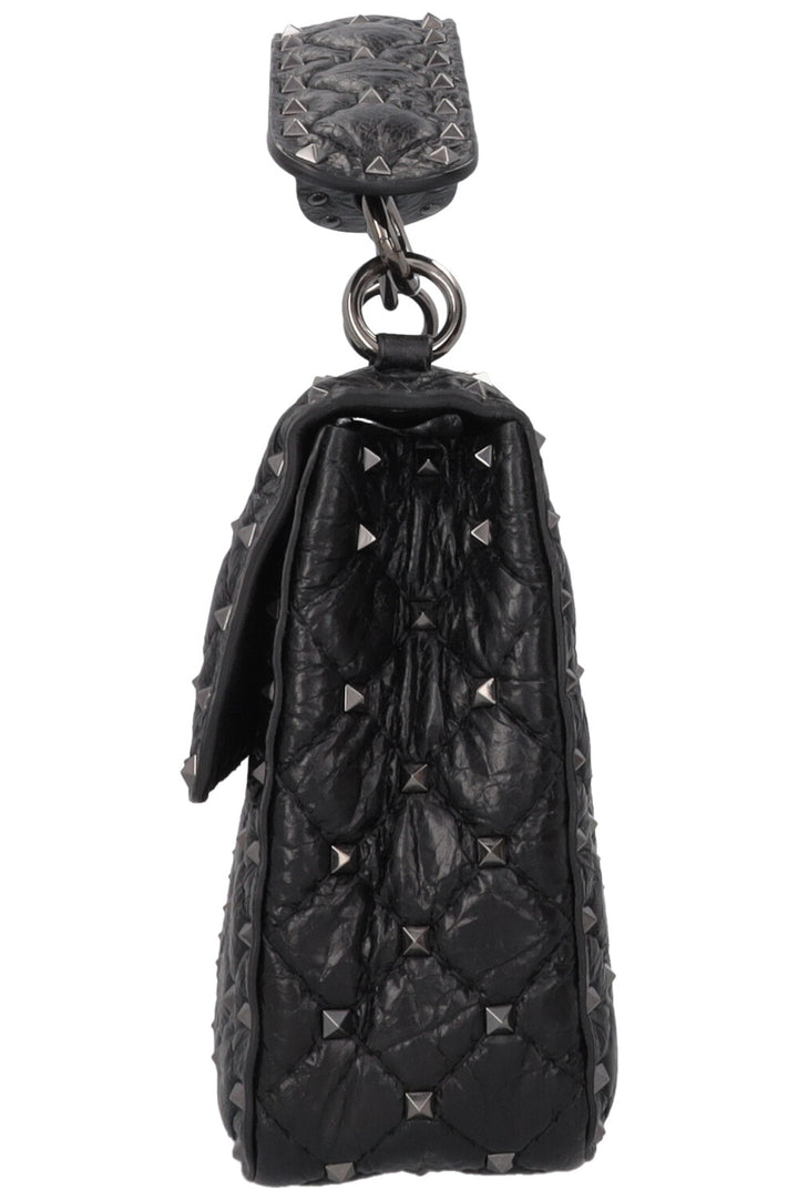 VALENTINO Rockstud Bag Medium Leather Black