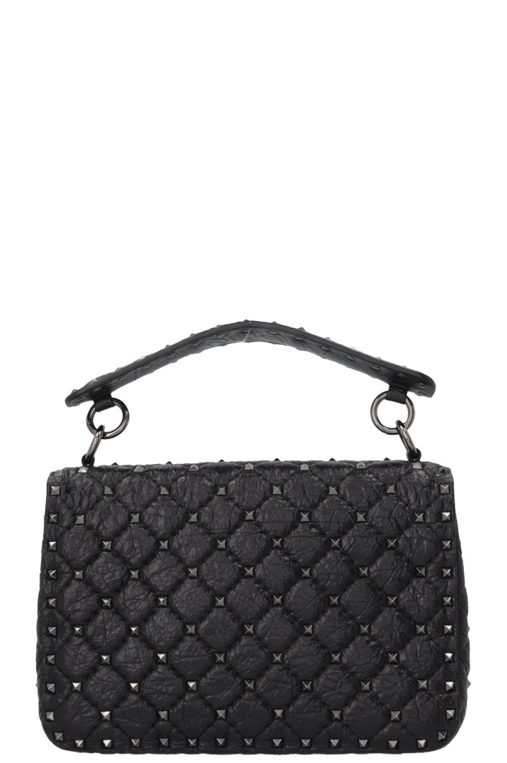 VALENTINO Rockstud Bag Medium Leather Black