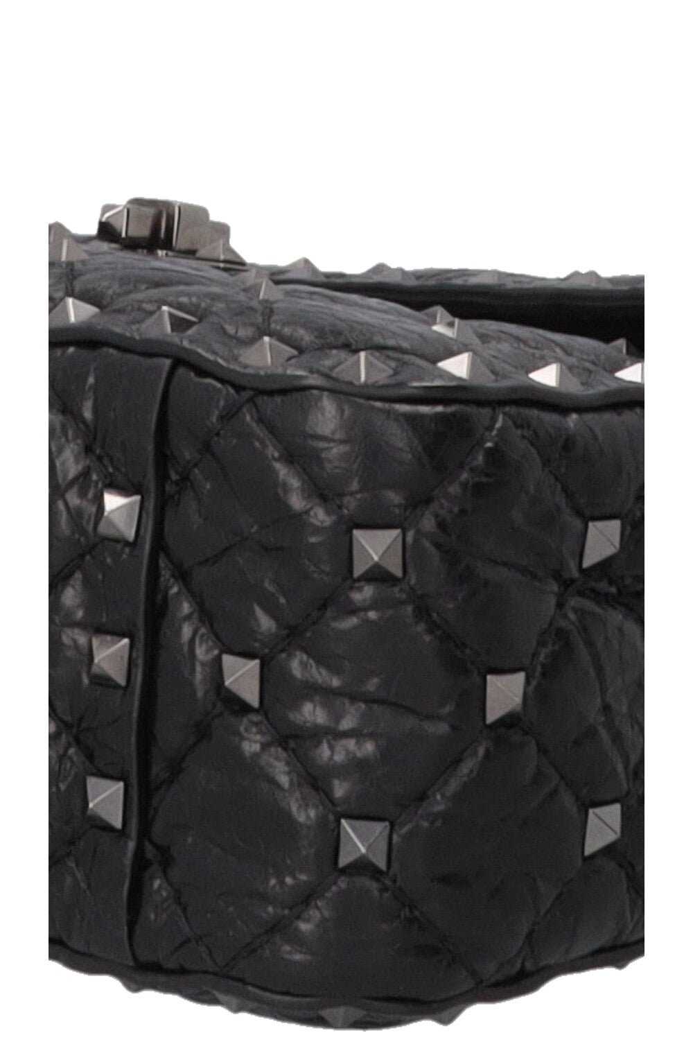 VALENTINO Rockstud Bag Medium Leather Black