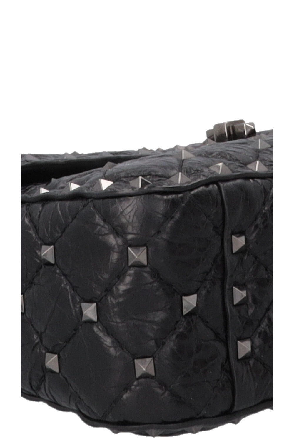 VALENTINO Rockstud Bag Medium Leather Black