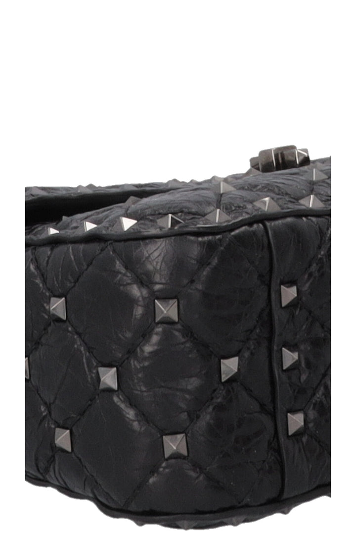 VALENTINO Rockstud Bag Medium Leather Black