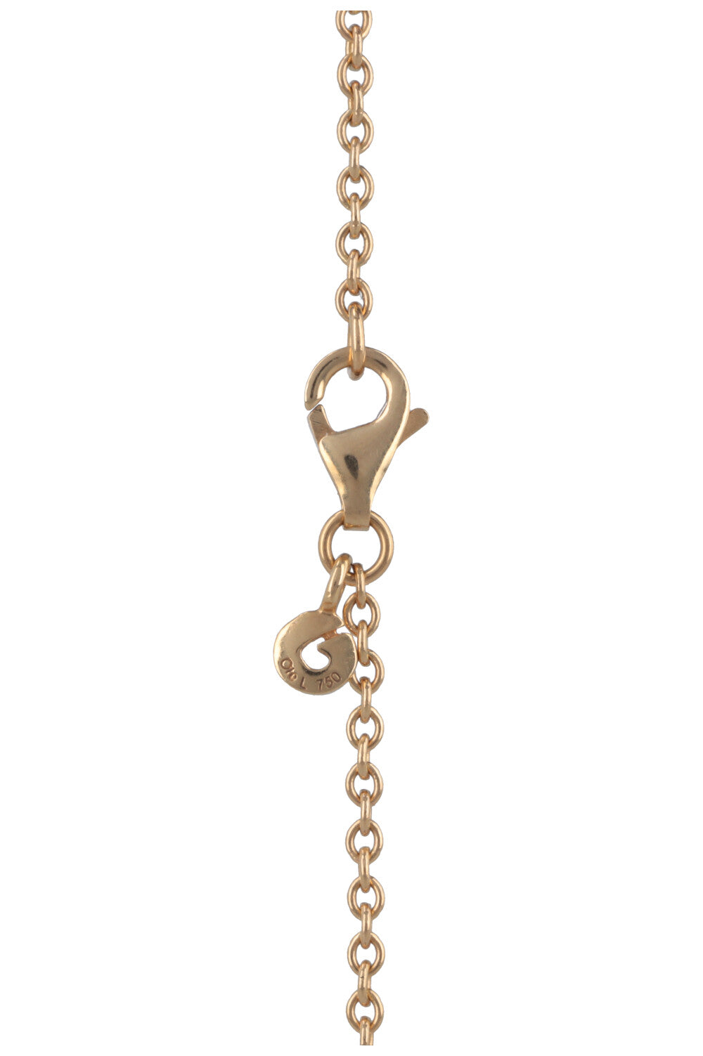 OLE LYNGGAARD Elefant with Necklace Gold