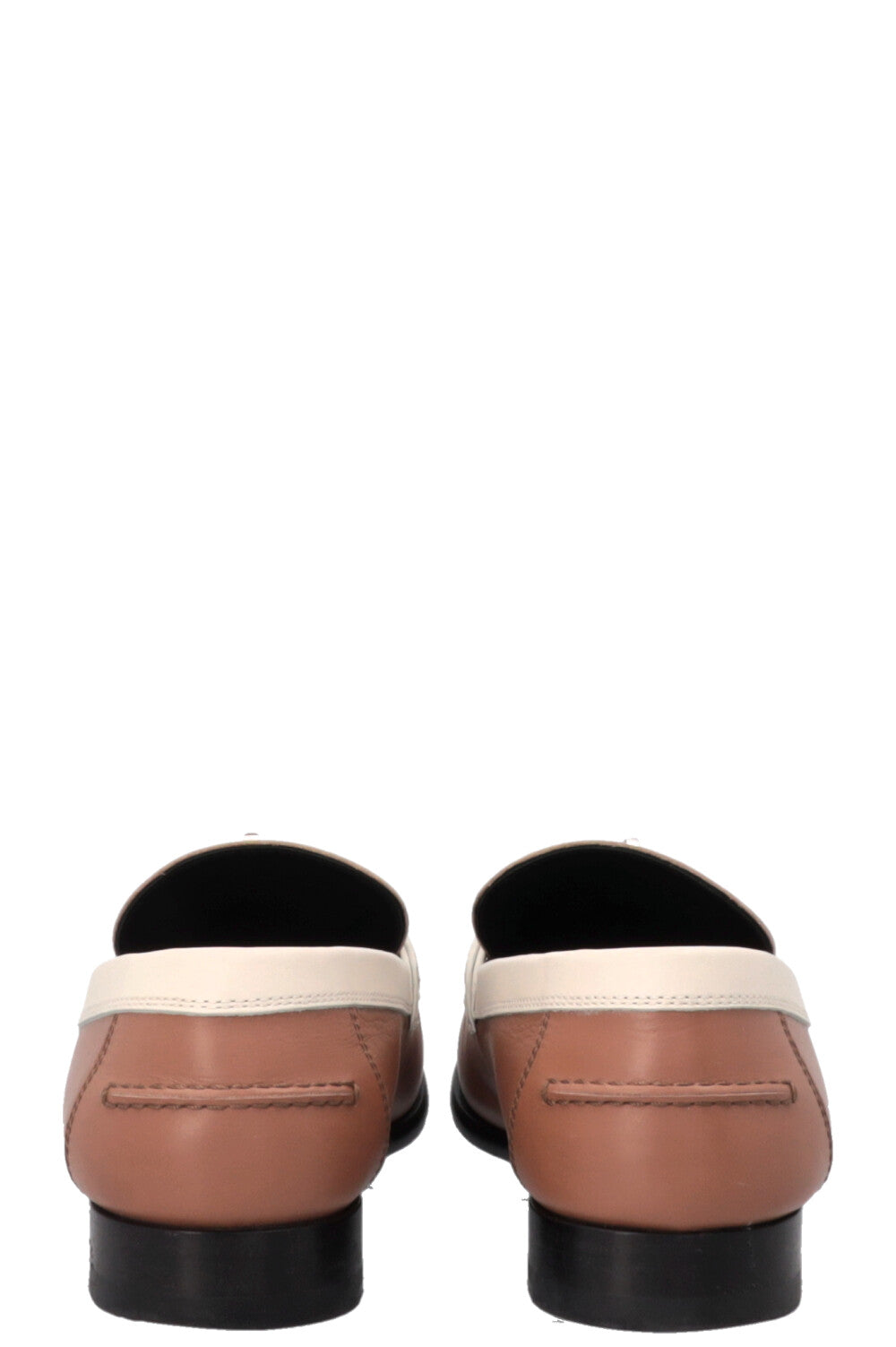 HERMÈS Destin Loafers Brown Tan Cream