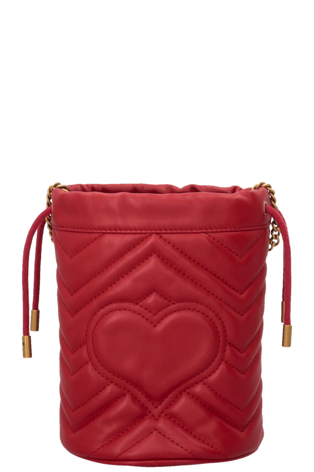 GUCCI Marmont Mini sac seau rouge